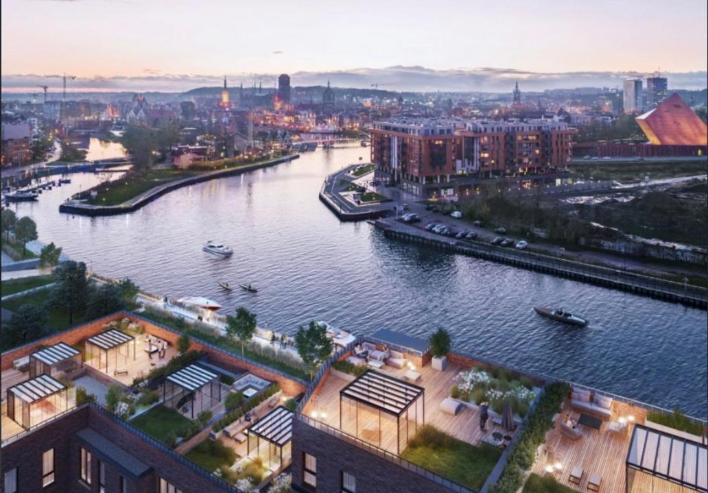 Apartament Gdansk Premium Lux Nadmotlawie Dış mekan fotoğraf