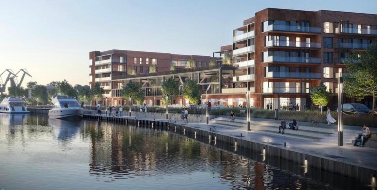 Apartament Gdansk Premium Lux Nadmotlawie Dış mekan fotoğraf